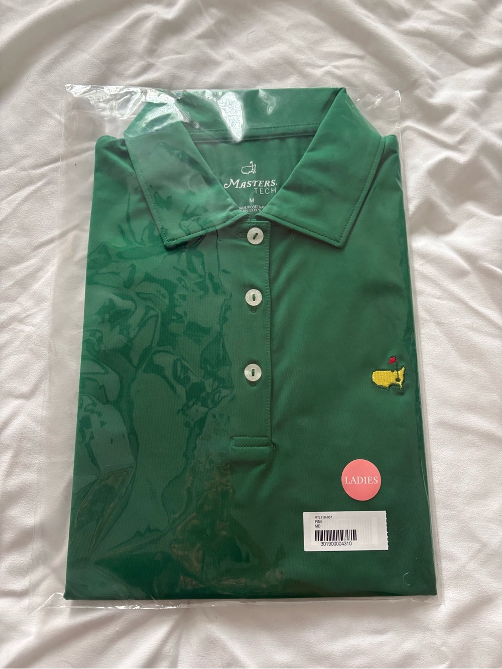 Masters Green Ladies Polo